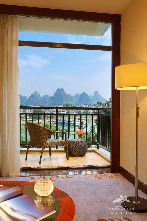 Green Lotus Hotel River View Yangshuo Exterior photo