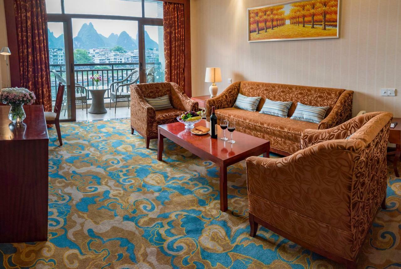 Green Lotus Hotel River View Yangshuo Exterior photo